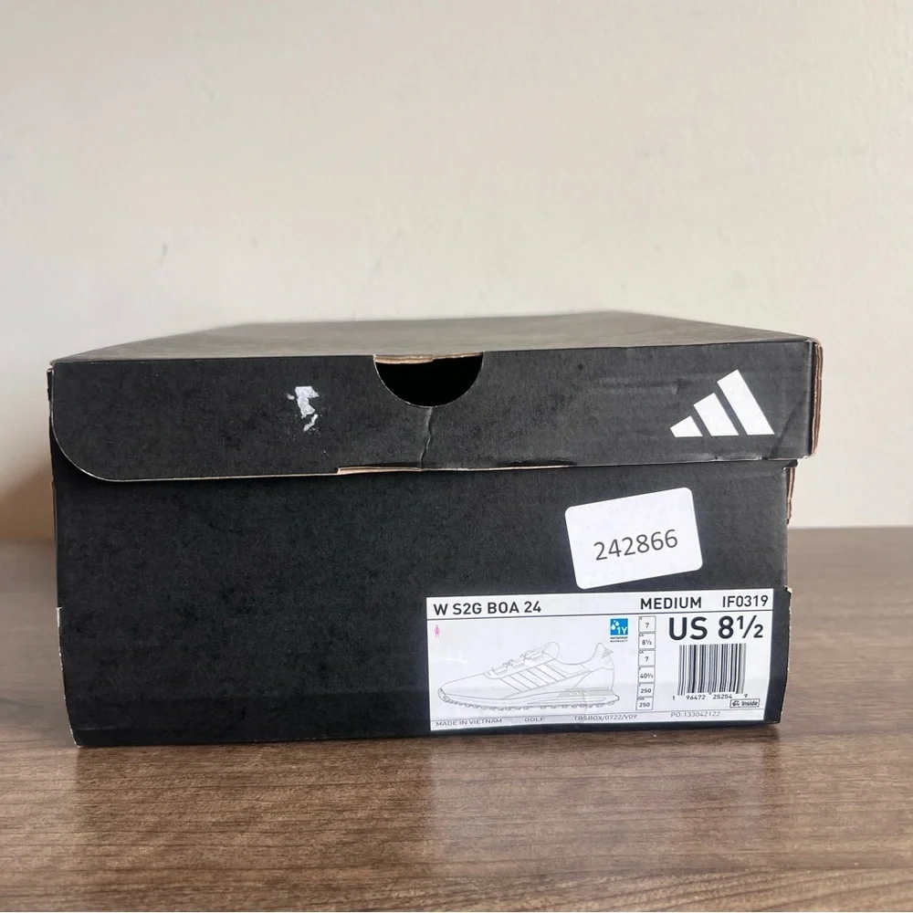 ADIDAS S2G BOA 24 Women's Golf Shoe NEW Size 8.5 #B1112A - Picture 2 of 11
